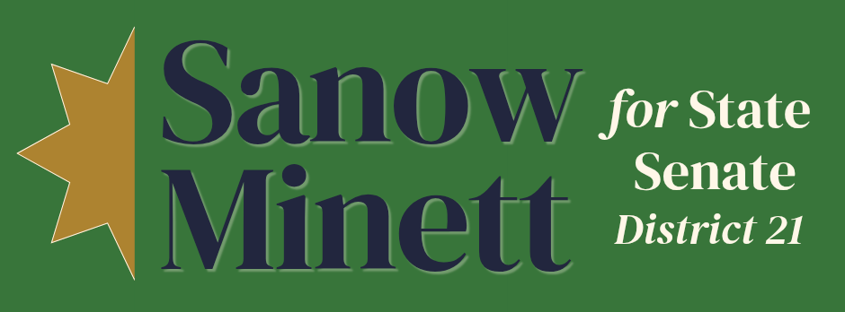 Sanow Minett for State Senate District 21